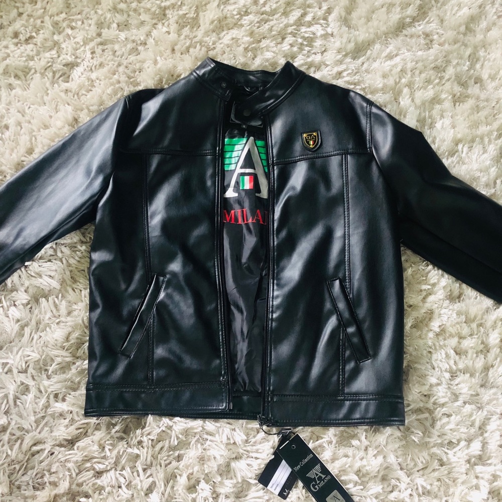 Brand new pleather jacket